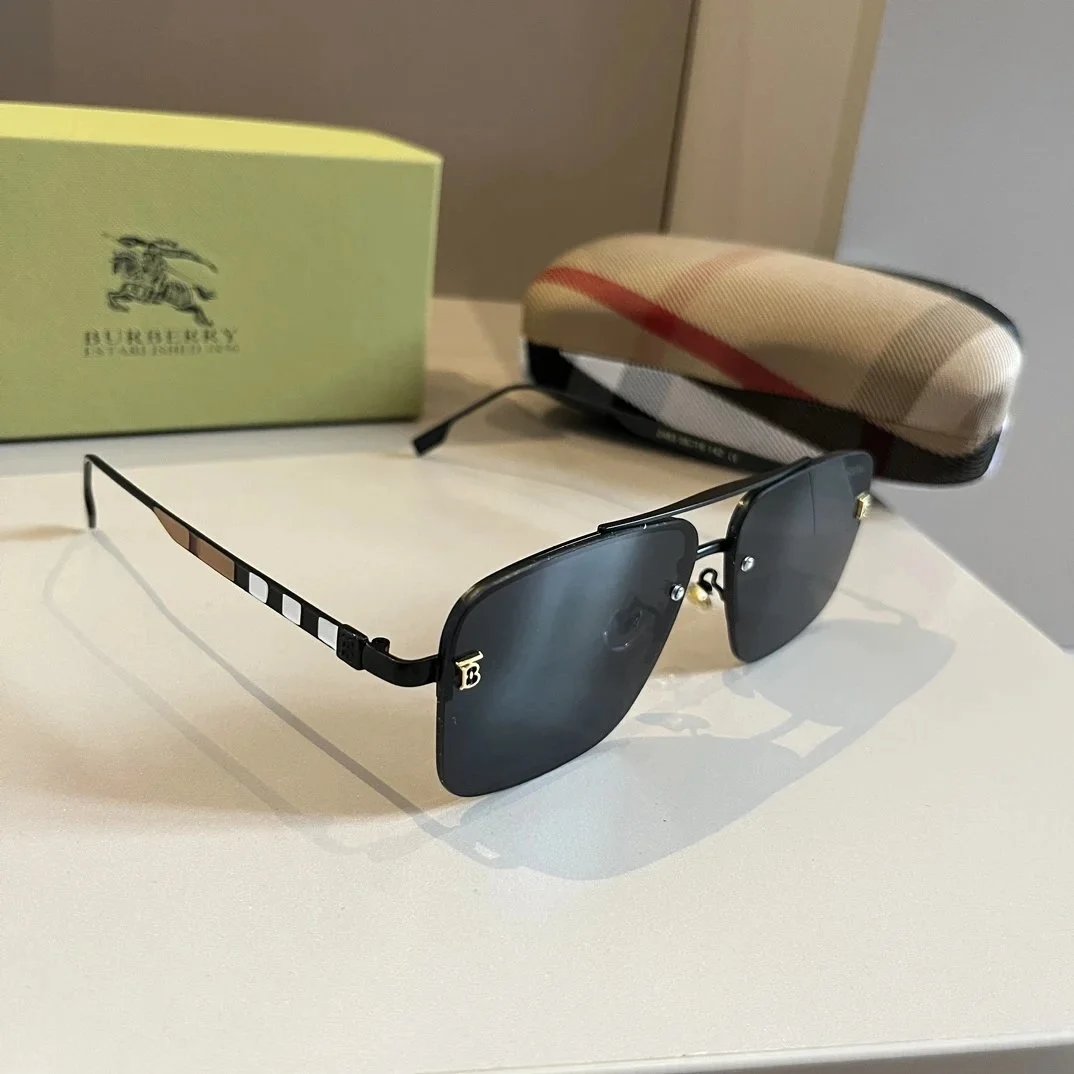 Burberry Eyewear Logo-accented sunglasses — 7