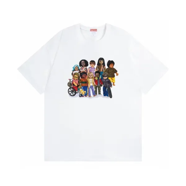 Supreme Dolls Graphic T-Shirt White - 1