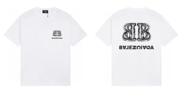 Balenciaga No Symbol T-Shirt Black - 8