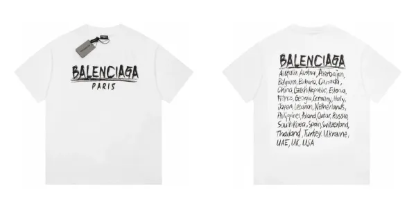 Balenciaga No Symbol T-Shirt Black - 11