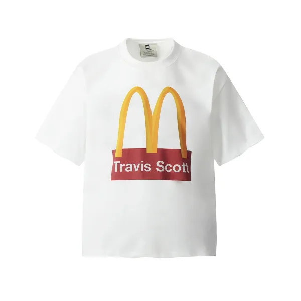 Travis Scott x McDonald's Golden Arches White T-Shirt - 1
