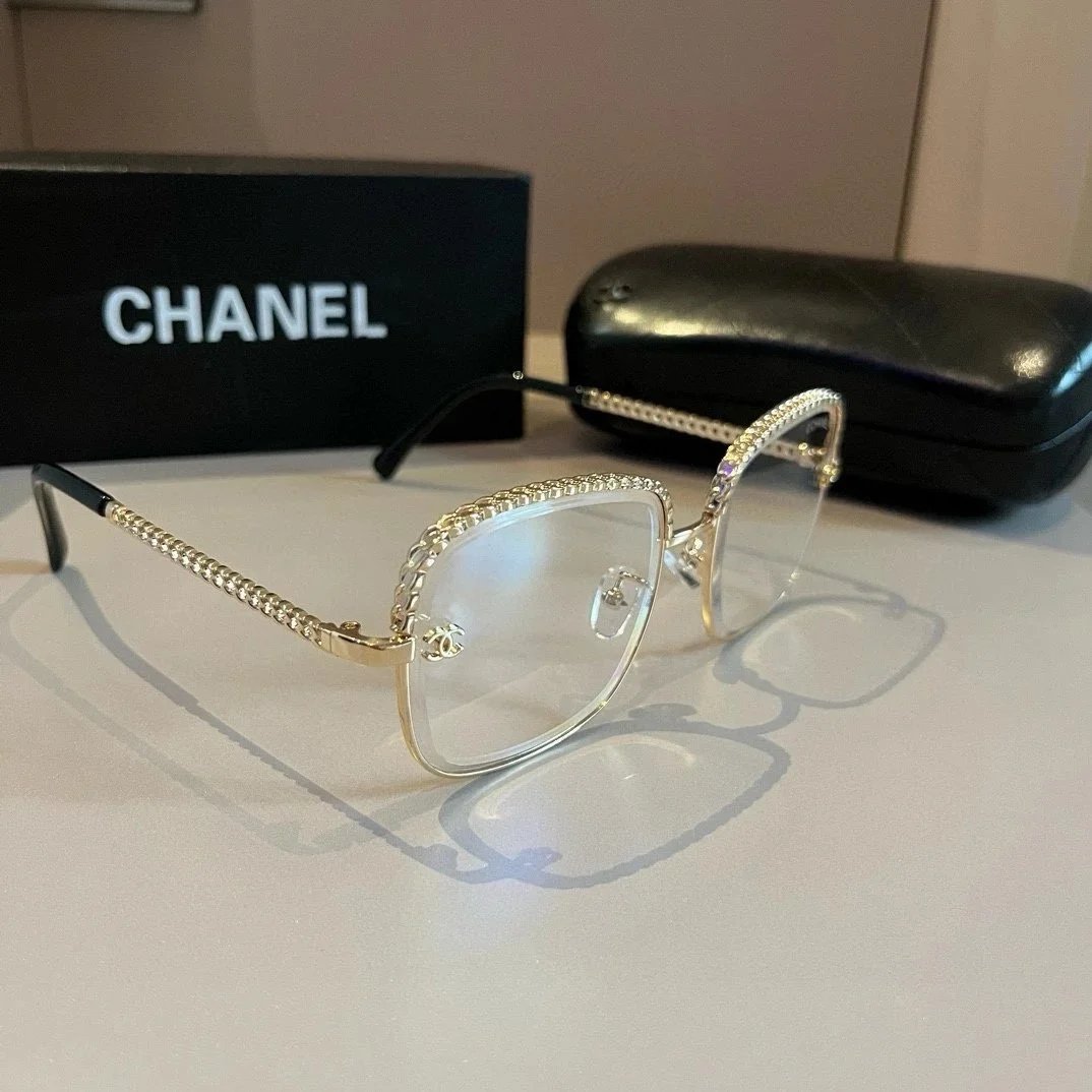 Chanel Eyewear Logo-Embellished Frames — 22