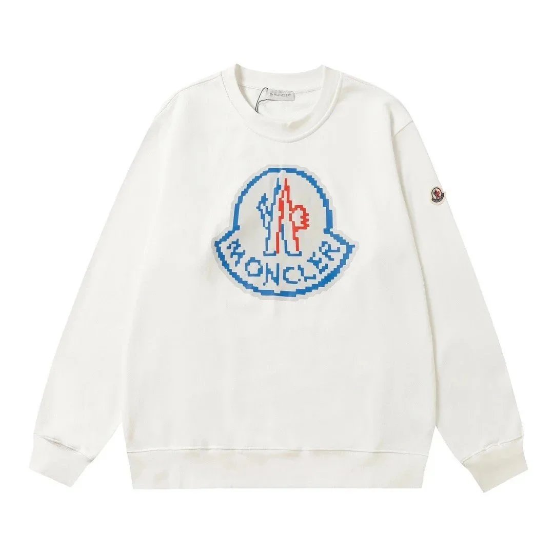 Moncler Hoodies & Sweatshirts Crewneck logo-print sweatshirt image 4