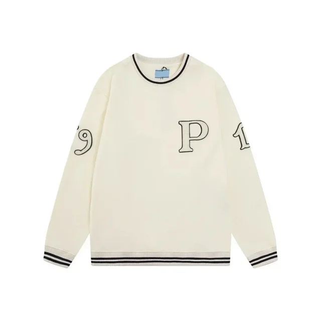 Unbranded Hoodies & Sweatshirts Crewneck sweatshirt with embossed chest logo product detail image 9