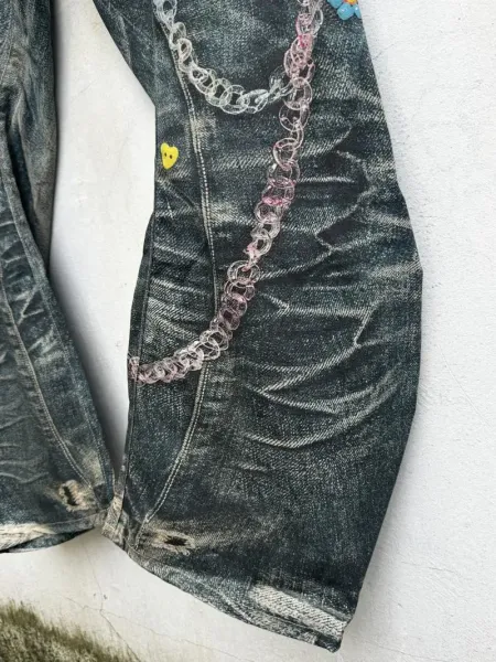 Design Wide-Leg Light Wash Jeans - 25