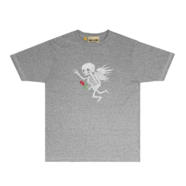 Gallery Dept Skeleton Angel Gray T-Shirt - 1
