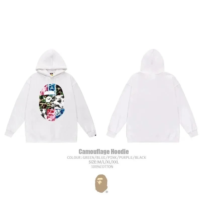 A Bathing Ape Hoodies & Sweatshirts Head Graphic Hoodie image 4