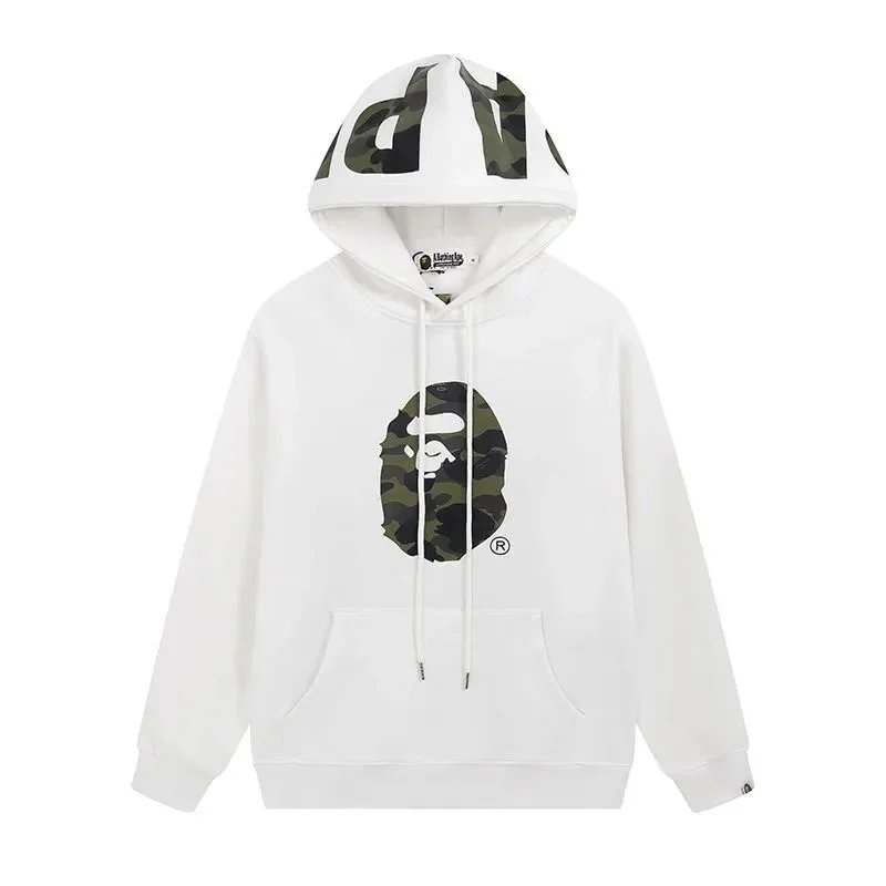 A Bathing Ape Hoodies & Sweatshirts Head Graphic Hoodie — 31