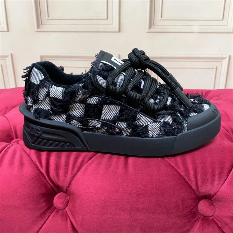 Dolce & Gabbana Sneakers Low-Top Lace-Up — 13