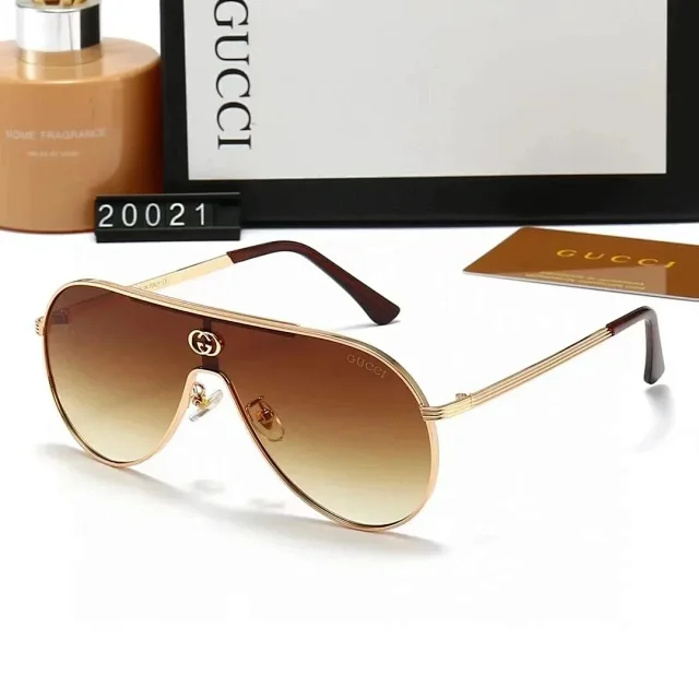 Gucci Eyewear 20021 Aviator Sunglasses product detail image 2