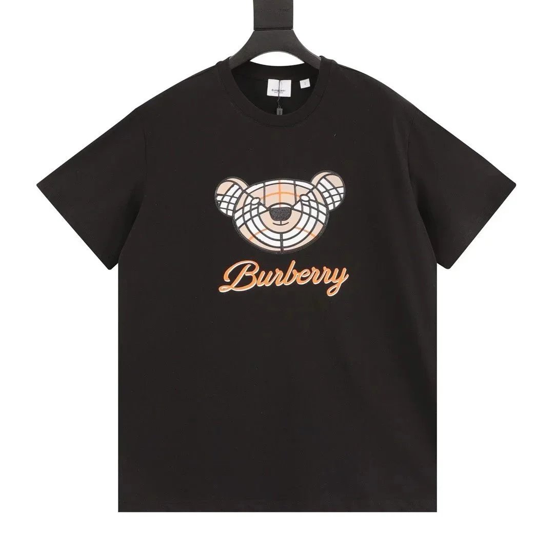 Burberry T-Shirts Short-Sleeve Graphic Print — 29