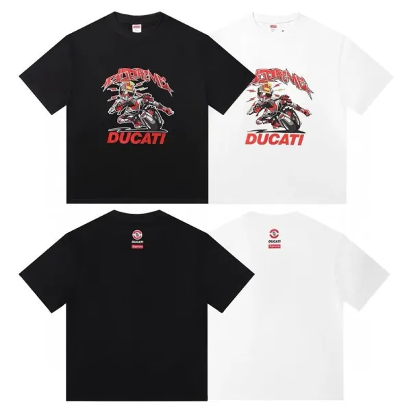 Supreme Devil & Businessman Graphic T-Shirt Black - 5
