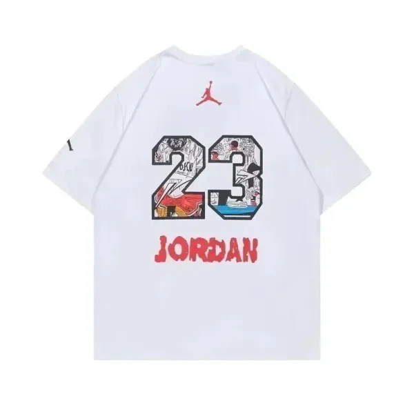 Air Jordan 23 Graphic Print White T-Shirt - 1