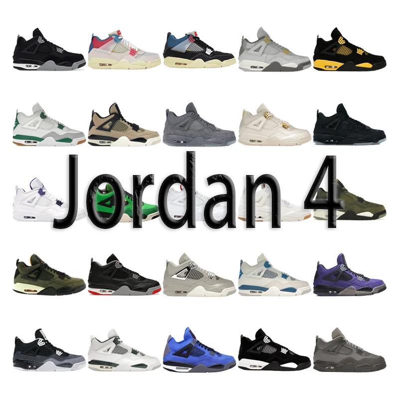 Air Jordan 4 Retro Sneakers Collection4
