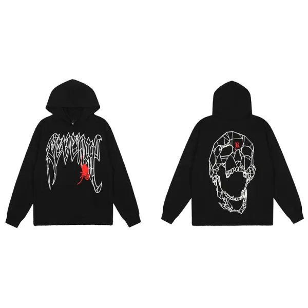 Hellstar Revenge Black Hoodie - 19