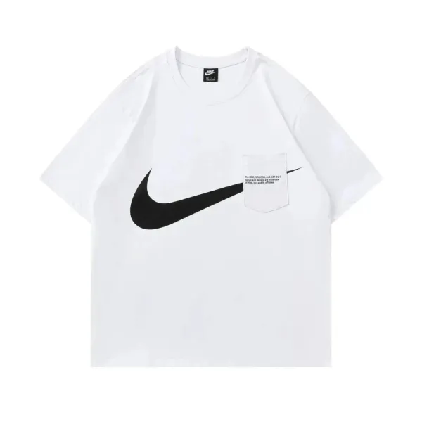 Nike Swoosh Pocket T-Shirt White - 1