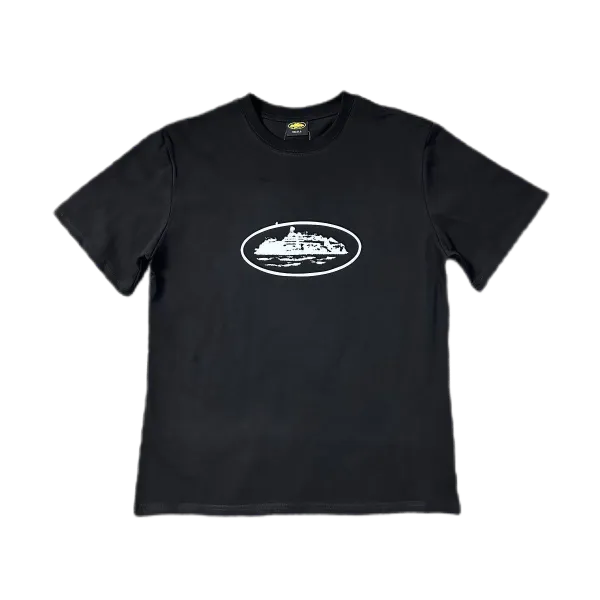 Corteiz Logo Graphic Black T-Shirt - 9