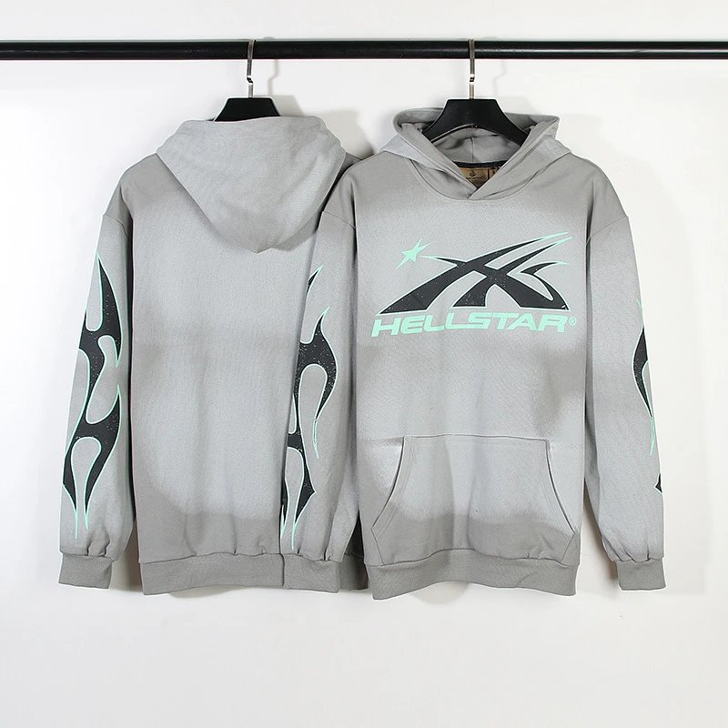 Hellstar Hoodies & Sweatshirts Graphic Pullover Hoodie — W137