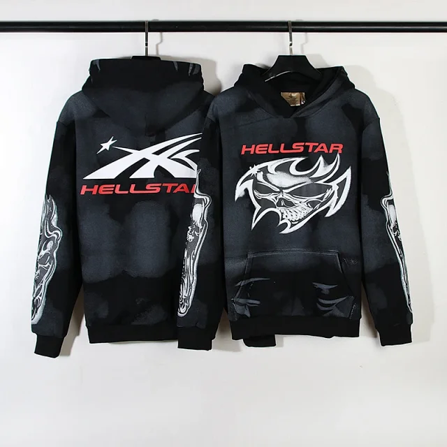 Hellstar Hoodies & Sweatshirts Graphic Pullover Hoodie product detail image 10