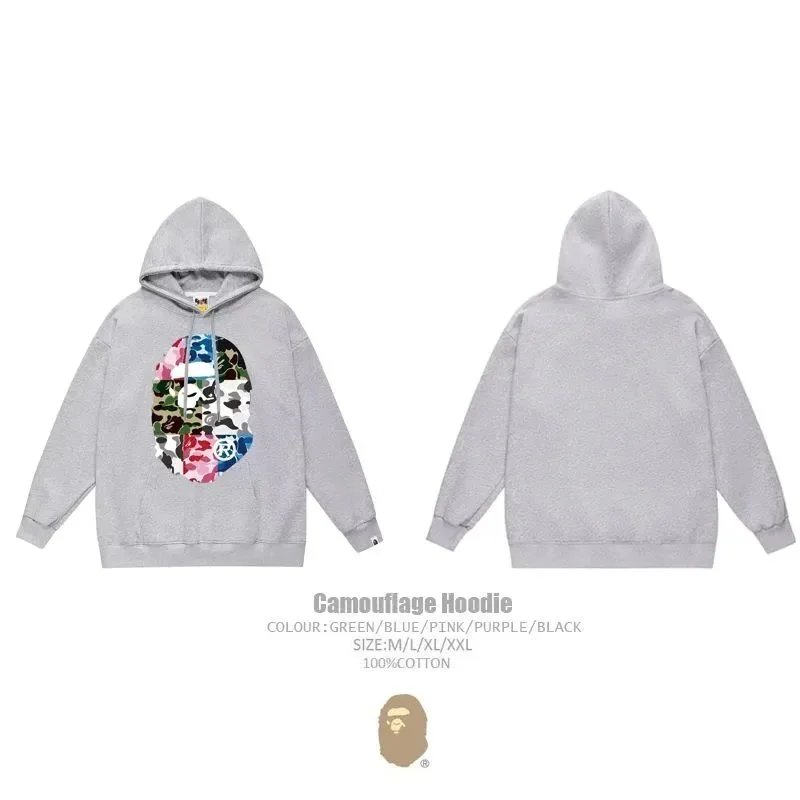 A Bathing Ape Hoodies & Sweatshirts Head Graphic Hoodie image 5