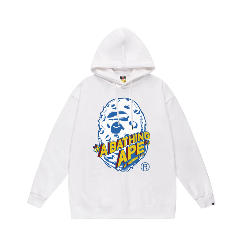 A Bathing Ape Hoodies & Sweatshirts Head Graphic Hoodie — 26