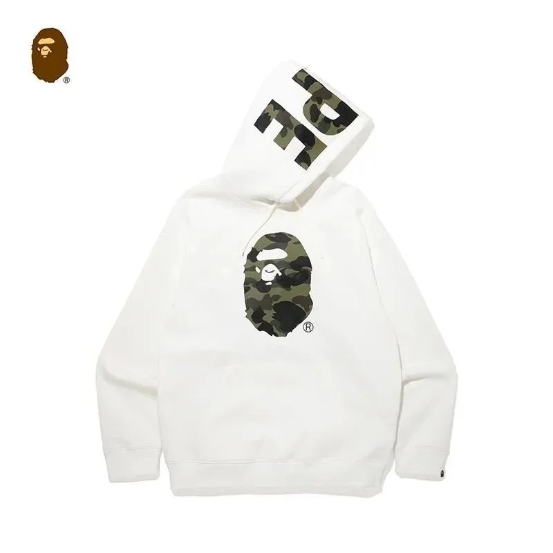 A Bathing Ape Hoodies & Sweatshirts Head Graphic Hoodie — 33