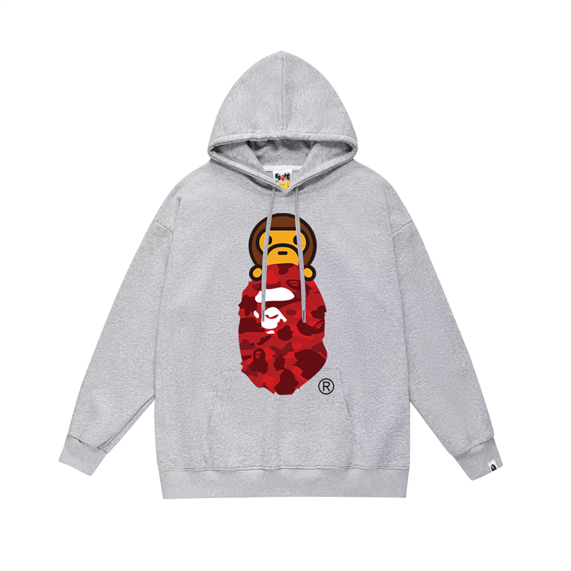 A Bathing Ape Hoodies & Sweatshirts Head Graphic Hoodie — 21