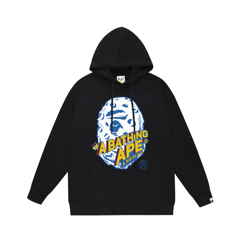 A Bathing Ape Hoodies & Sweatshirts Head Graphic Hoodie — 28