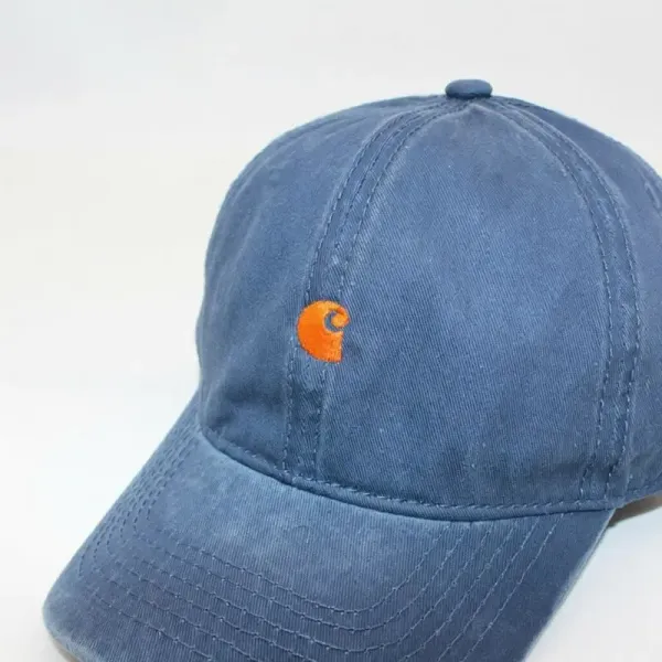 Design Washed Cotton Baseball Cap Brown - 3