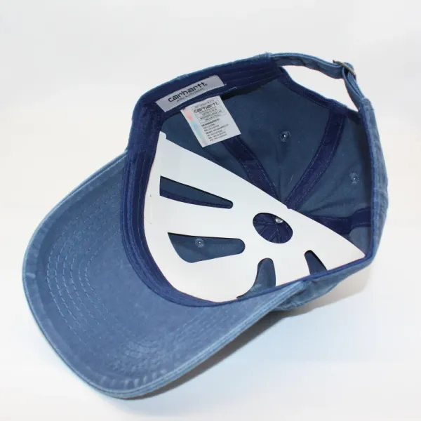 Design Washed Cotton Baseball Cap Brown - 11