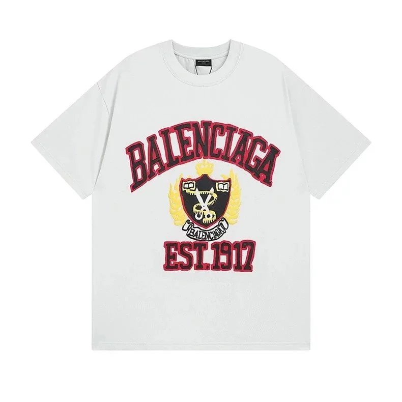 Balenciaga T-Shirts Short Sleeve Graphic T-Shirt image 5