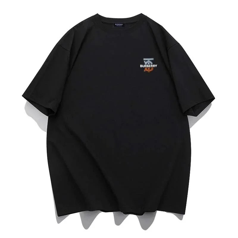 Burberry T-Shirts Short-Sleeve Graphic Print — 37