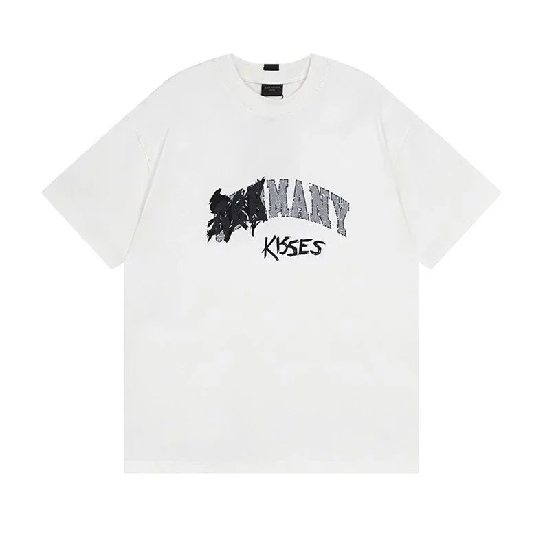 Balenciaga T-Shirts Short Sleeve Graphic T-Shirt image 9