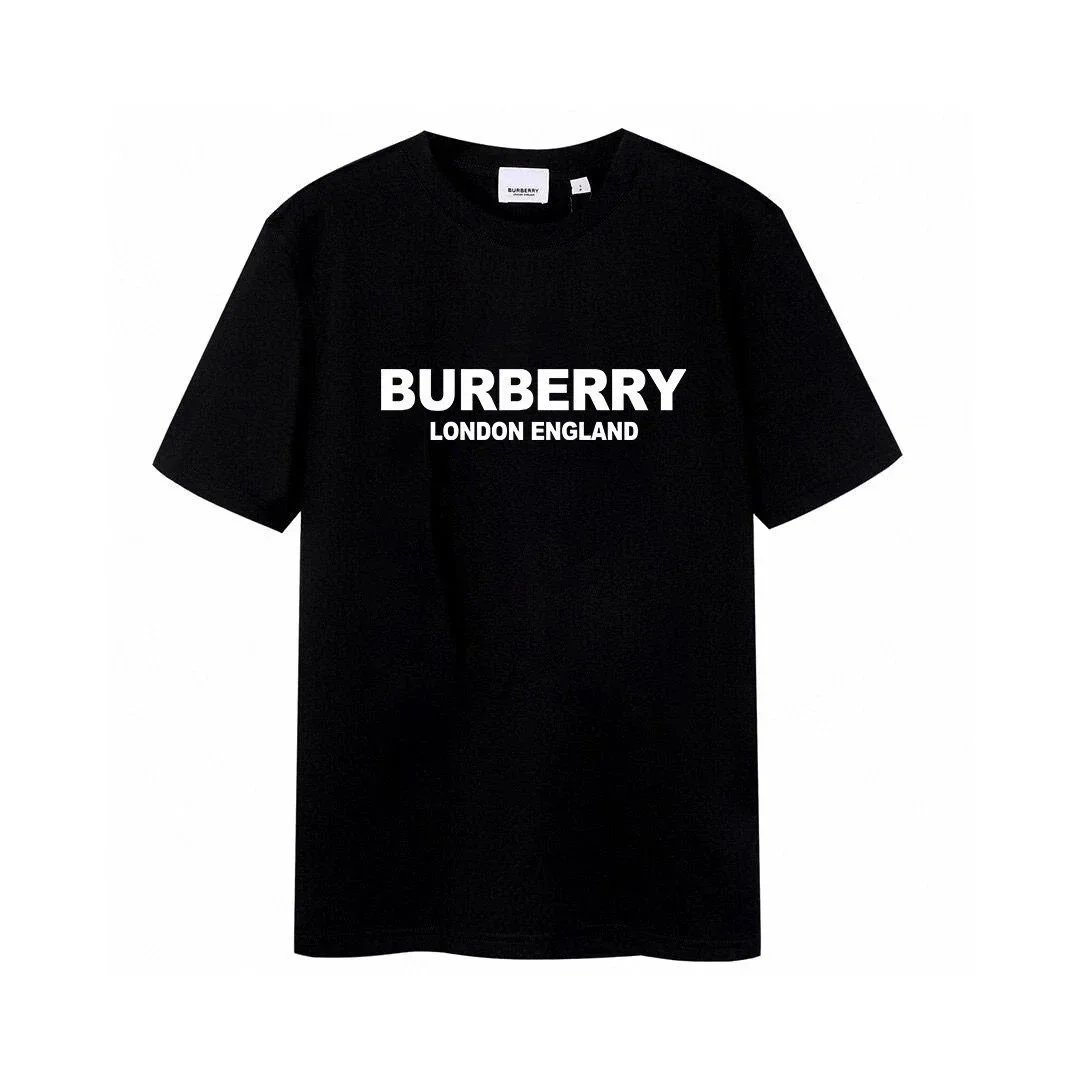 Burberry T-Shirts Short-Sleeve Graphic Print — 40