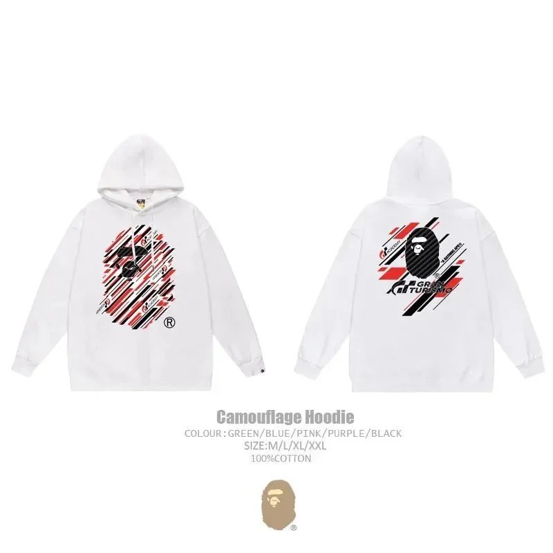 A Bathing Ape Hoodies & Sweatshirts Head Graphic Hoodie image 2