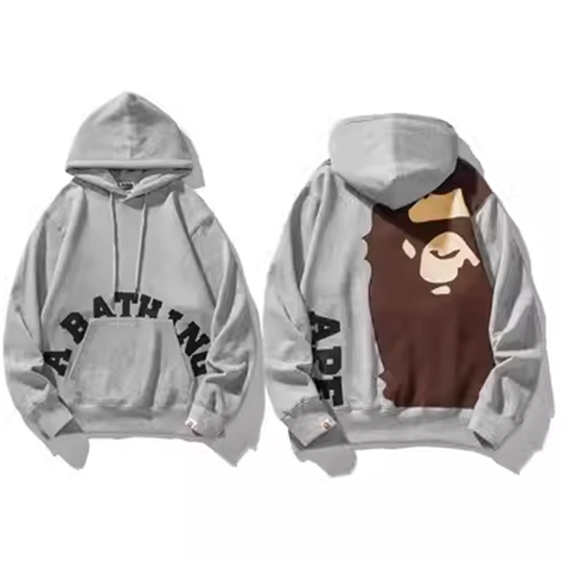 A Bathing Ape Hoodies & Sweatshirts Head Graphic Hoodie — 36