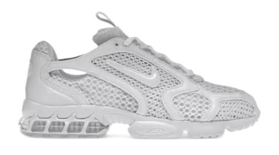 Nike Zoom Spiridon Cage White Sneakers Running Shoes - 1