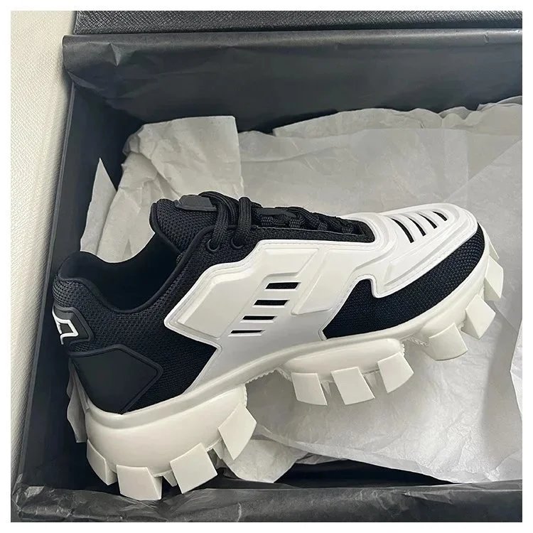 Unbranded Sneakers Chunky lug-sole — Black and white