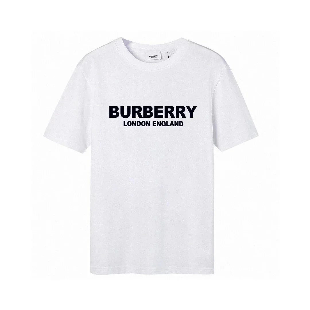 Burberry T-Shirts Short-Sleeve Graphic Print — 39