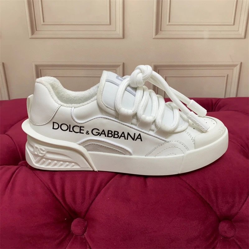 Dolce & Gabbana Sneakers Low-Top Lace-Up — 9
