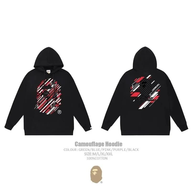 A Bathing Ape Hoodies & Sweatshirts Head Graphic Hoodie image 3