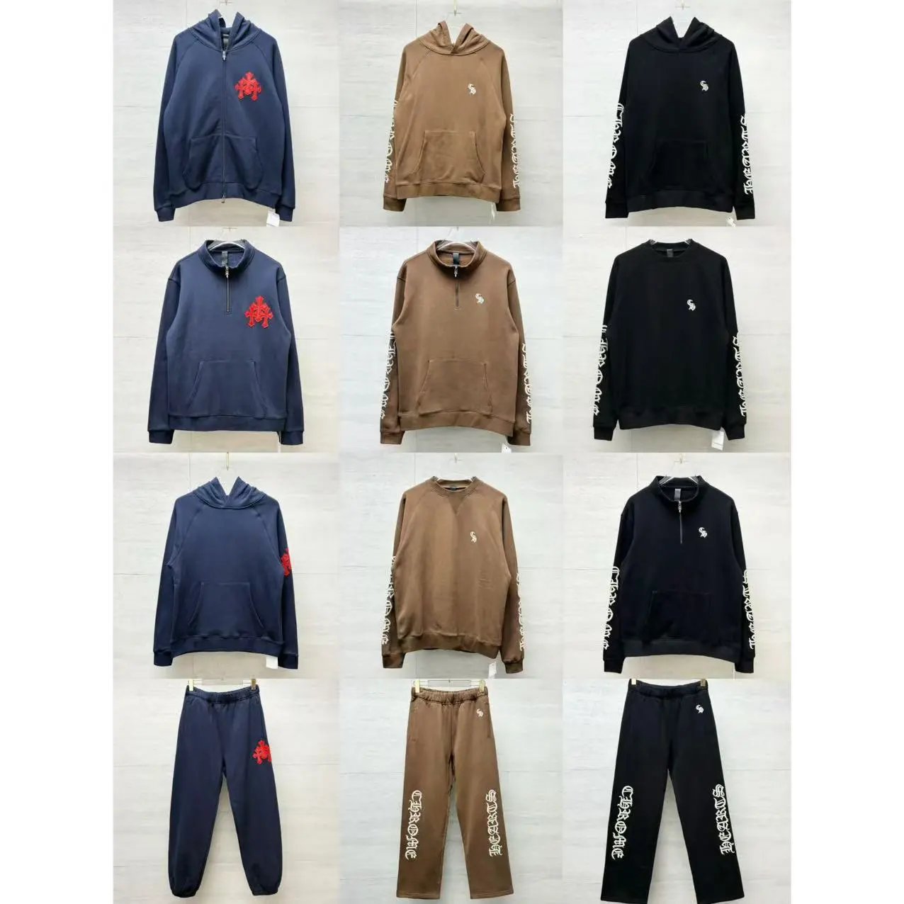 Unisex Fleece-Lined Zip-Up Hoodie
