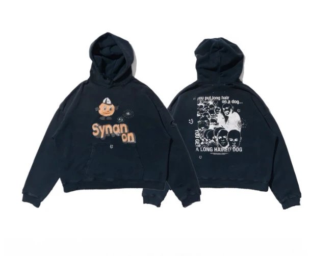 Heavy-Embroidery and Rhinestone-Embellished Sweatshirt photo 8