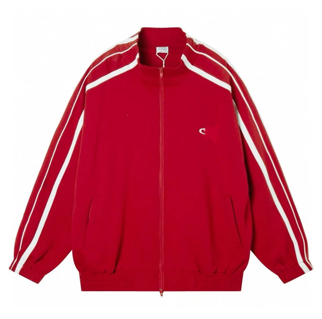 Stand-Collar Sports Jacket and Trousers Set photo 8