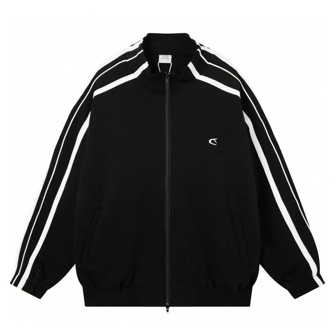 Stand-Collar Sports Jacket and Trousers Set photo 6