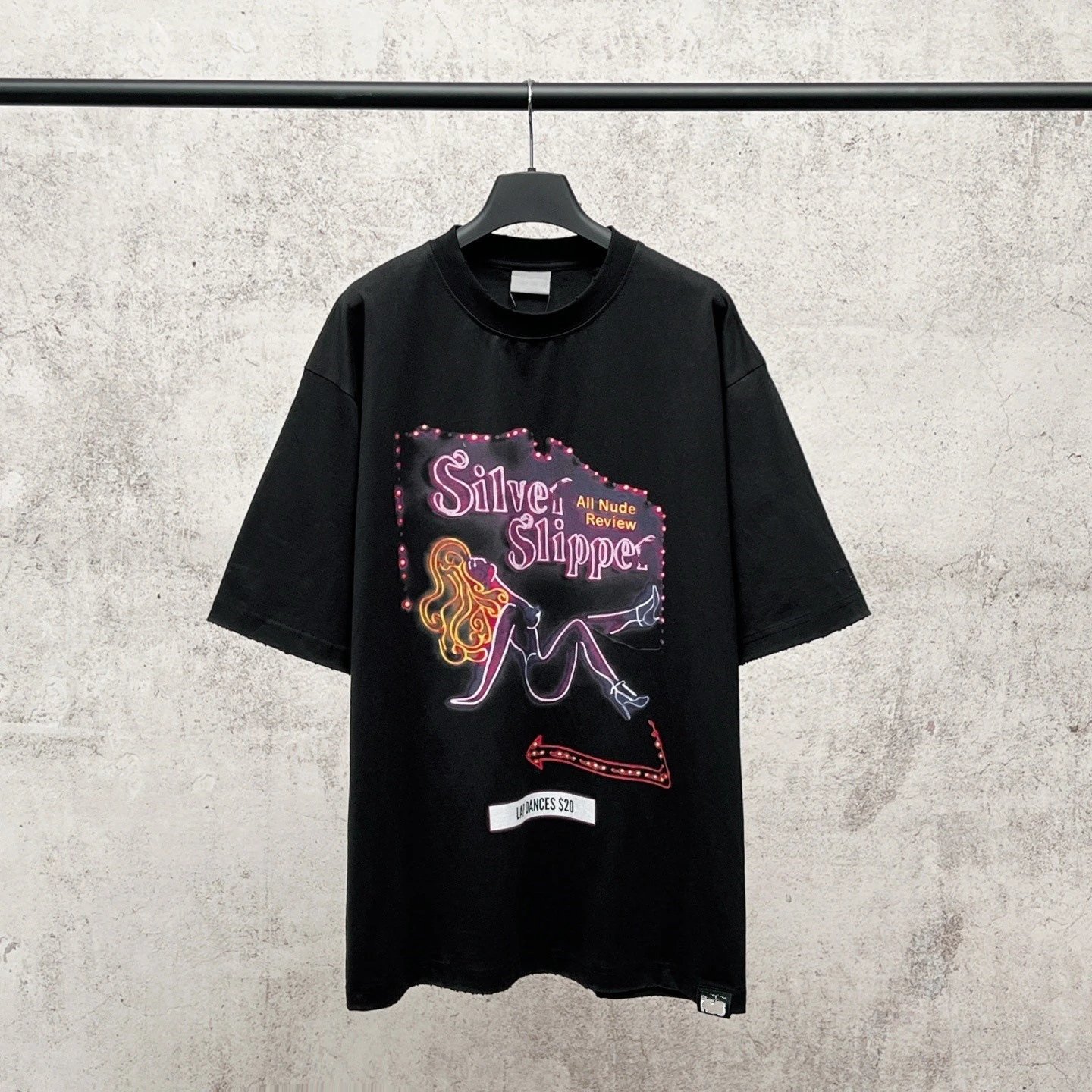 Unisex Loose-Fit Drop-Shoulder Short-Sleeve T-Shirt photo 7