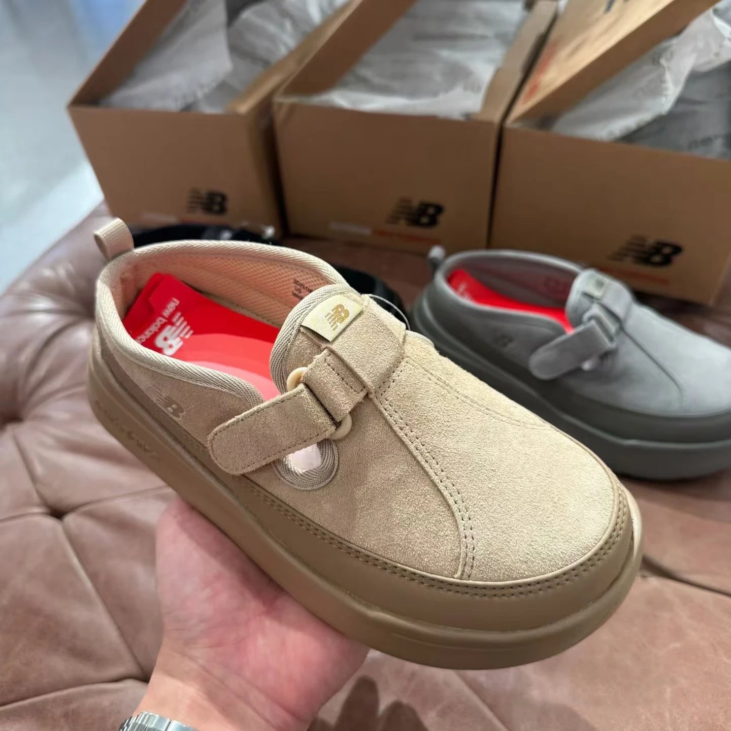 Slip-On Platform Casual Mule Slippers