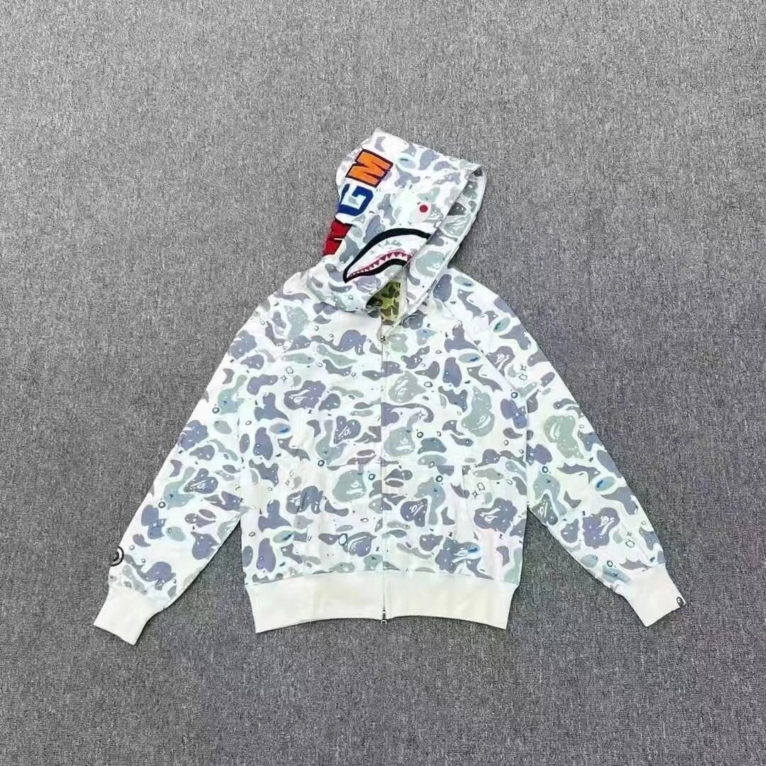 Vintage-Style Loose-Fit Zip-Up Hooded Sweatshirt photo 2
