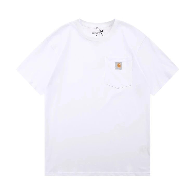 Carhartt Work In Progress Long Sleeve Pocket T-Shirt Rust Orange - 4