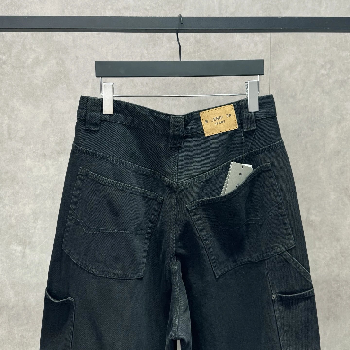 Gallery Dept Black Utility Denim Shorts - 4